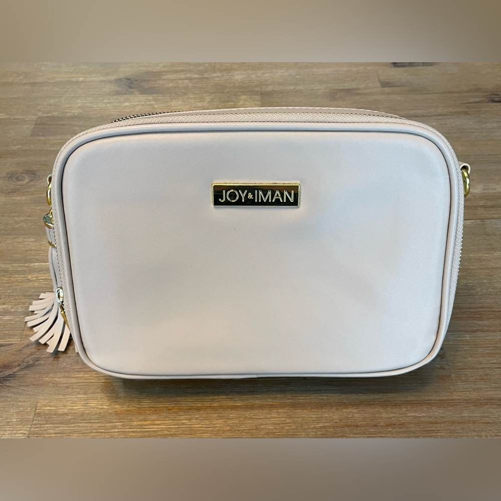 Joy & Iman Leather Crossbody Purse